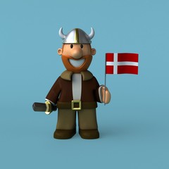Viking - 3D Illustration