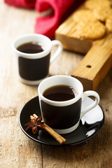 Coffee with cookies