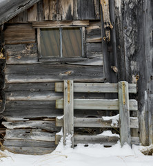 Cabin Window in Norway