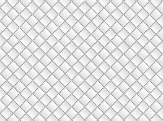 Fototapeta premium White tiles texture and hidden line