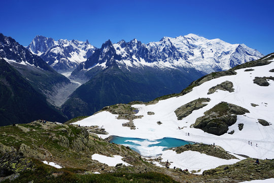 Lac blanc - Massif du Mont-Blanc