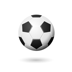 Fototapeta premium Vector soccer ball
