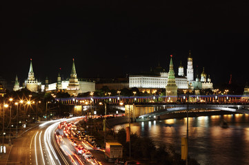 Fototapeta na wymiar Moscow in Night