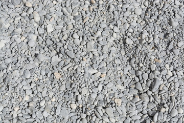 Pile of Gray pebbles texture