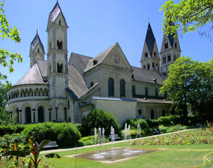 Fototapeta na wymiar Basilika St.Kastor in Koblenz, Rheinland-Pfalz
