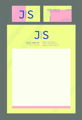 Vector of lorem ipsum template against grey background