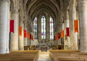 Washable wall murals Monument St Martin church, Montmorency, Oise, France