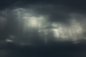 Obraz premium Wolken Panorama