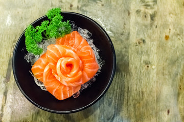 japanese food  sushi sashimi salmon
