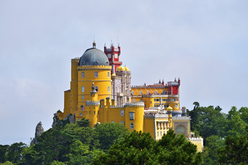 Sintra, Portugal at Pena National Palace