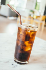 Iced cola glass