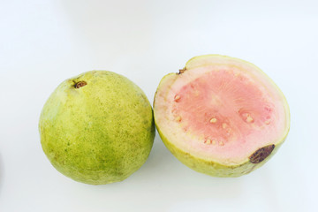 Guava fruit that is ripe and ready to eat