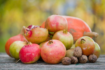 autumn fruits