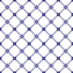 Fototapeta premium Maritime seamless pattern design