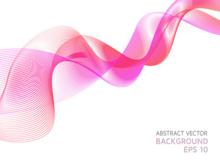 Fototapeta premium Futuristic pink background