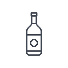 Beverage food alcohol colored icon