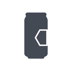 Obraz premium beer can beverage colored icon