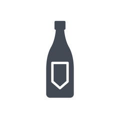 champagne drink beverage colored icon