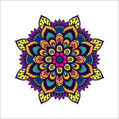 Mehendi mandala design