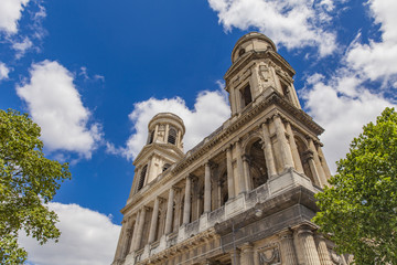 Fototapeta premium Eglise Saint-Sulpice in Paris