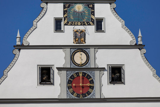 old cloks in rotenburg
