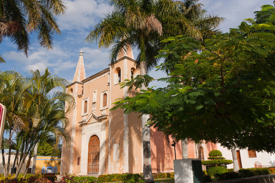 Santa Ana church, in Merida Yucatán, Mexico