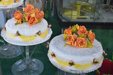 Gâteaux de fête à Arequipa au Pérou