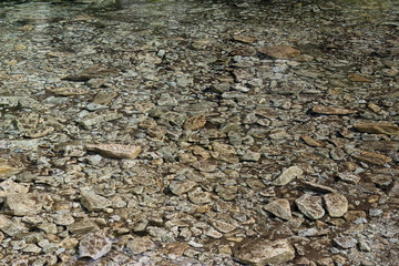 Stones milled water