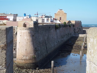 Fototapeta na wymiar Fortress in El Jadida in Morocco