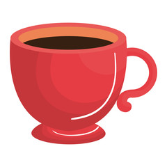 coffee cup isolated icon vector illustration design