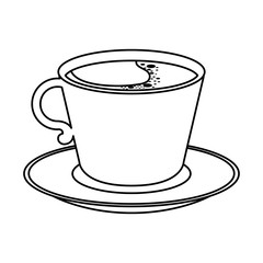 coffee cup isolated icon vector illustration design