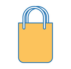 shopping bag isolated icon vector illustration design