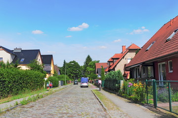 Fototapeta na wymiar Wohnsiedlung