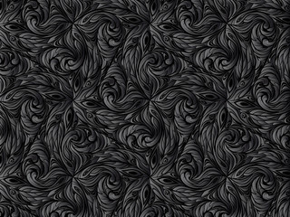 black abstract pattern.