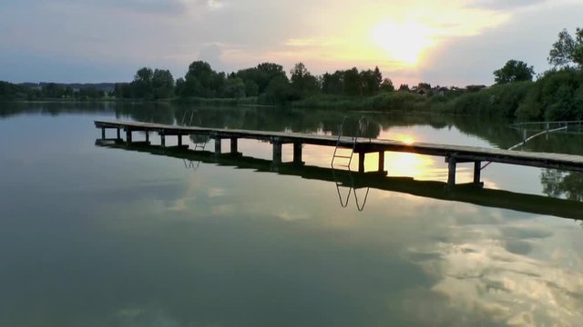 Badesteg - Obinger See