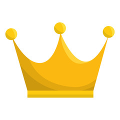 king crown isolated icon vector illustration design
