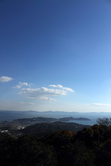山頂からの風景