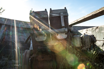 Alter Fischerbootsmotor