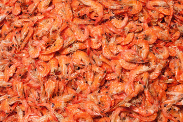Tiger prawns, Chichicastenango, Guatemala