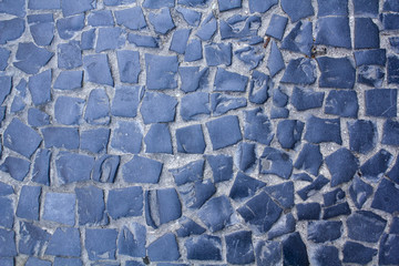 Portuguese sidewalk texture