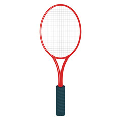 tennis racket isolated icon vector illustration design