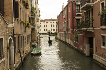 Fototapeta na wymiar Gondola in Venice Italy