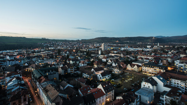 L&ouml;rrach cityscape
