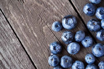 Blueberry organic food.