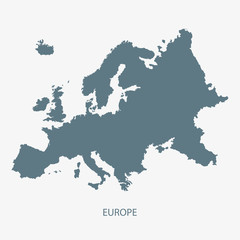 Fototapeta premium MAPA EUROPY