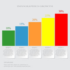 Template for your presentation, five options.