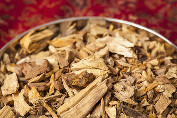 Agarwood, also called aloeswood, aloes, incense chips