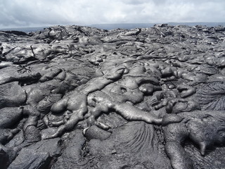 Hawaii Volcano Lava Flow