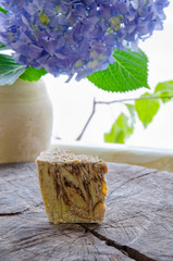 homemade oats soap