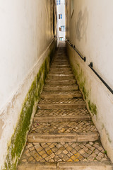 Fragments from the streets of the Old Lisbon, Portugal